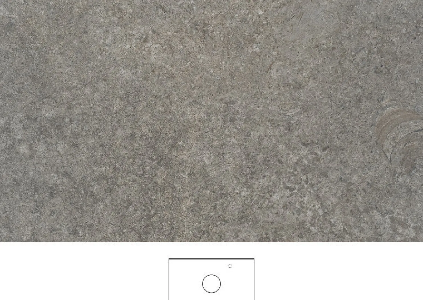 Kylpyhuoneen pöytätaso Svedbergs Poem Mineral, keskitetty, graniittikeramiikka, eri vaihtoehtoja