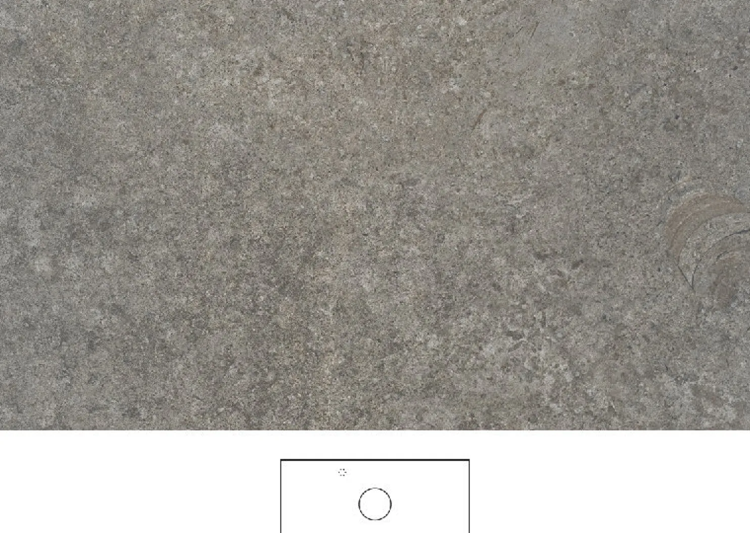 Kylpyhuoneen pöytätaso Svedbergs Poem Mineral, keskitetty, graniittikeramiikka, eri vaihtoehtoja