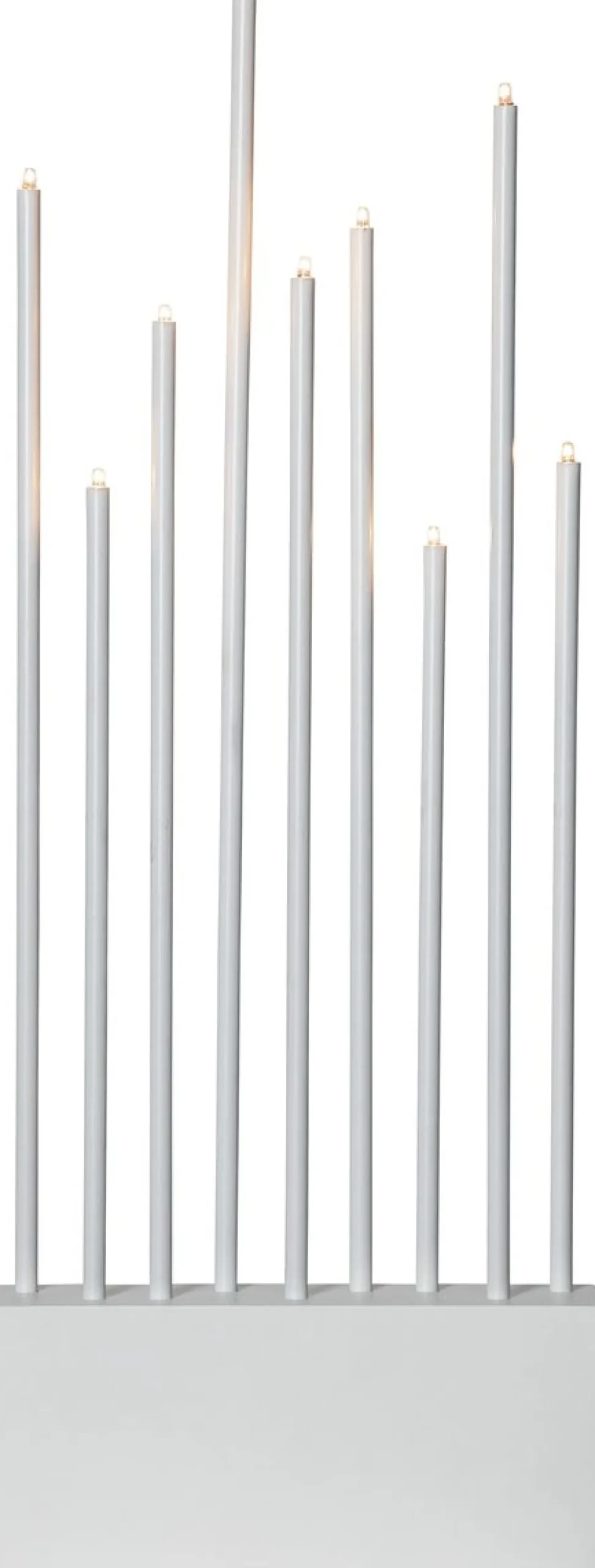 Kynttelikkö Star Trading Buzz 600x230x60mm valkoinen