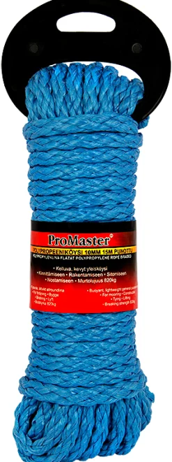 Köysi ProMaster PP 10 mm punottu 15 m