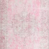 Käytävämatto Vallila Topaasi, 80x200cm, pinkki