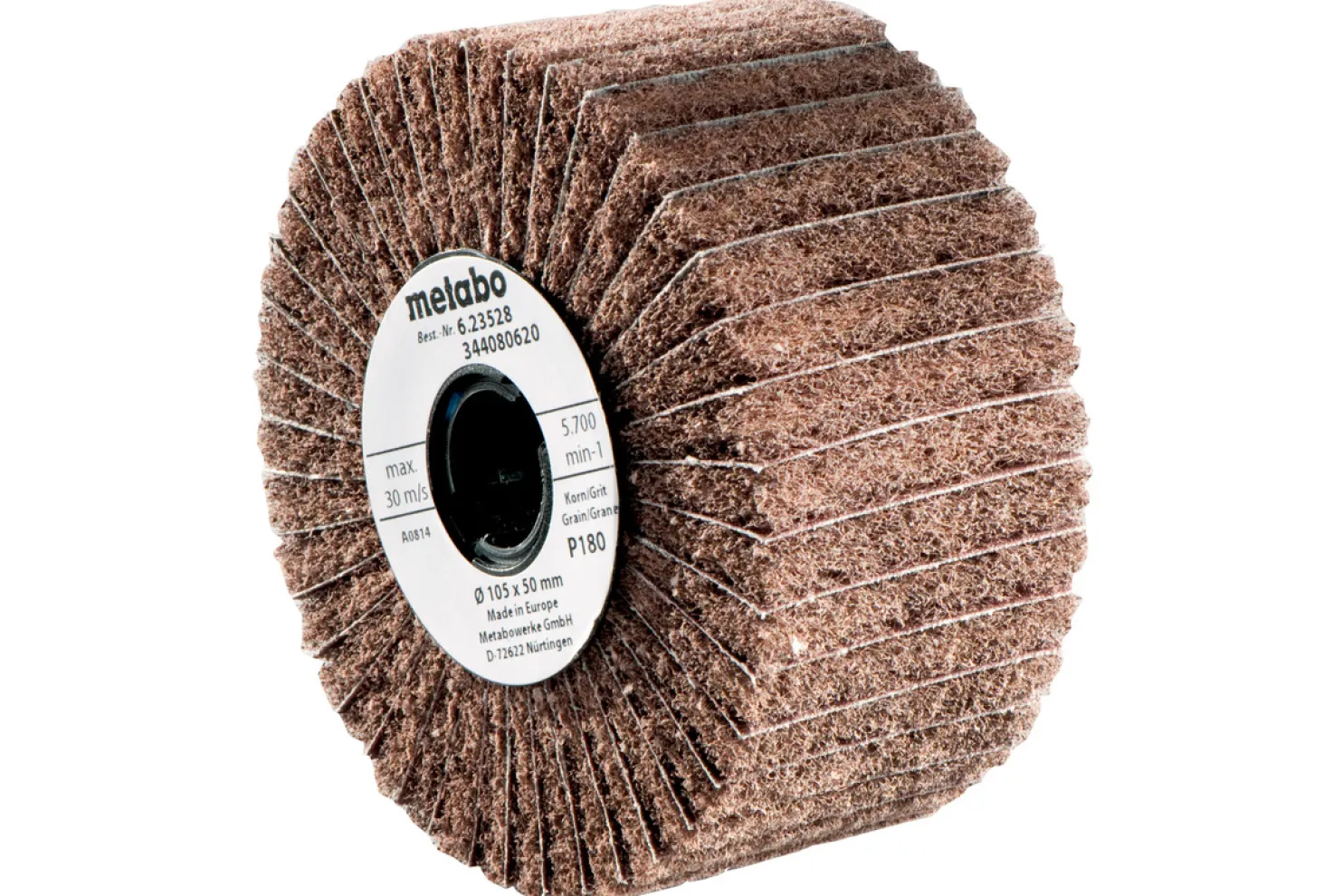 Lamelli-/kuituhiomarulla Metabo Fleece 105x50mm 60 karkeus