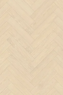 Laminaatti Kronoflooring Herringbone Cream Darcy More MultiRoom, kalanruoto, tammi, 8 mm, 0,87 m²/pkt