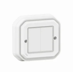 Langaton kaksoiskytkin Legrand Plexo with Netatmo IP55 pinta, paristoton