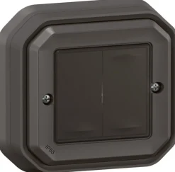 Langaton kaksoiskytkin Legrand Plexo with Netatmo IP55 pinta, paristoton
