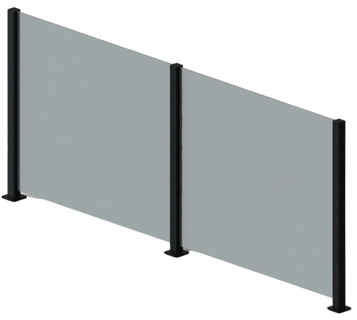 Lasielementti Green Land Patio 100x100 cm eri värejä