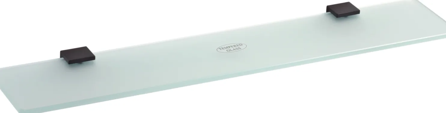 Lasihylly Bemeta Nero 600 mm lasi/musta