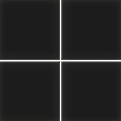 Lattialaatta Pukkila Color Black, himmeä, sileä, 97x97mm