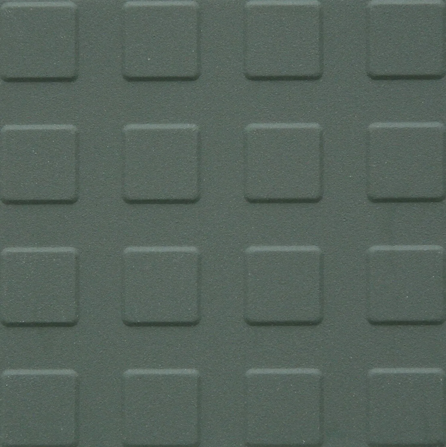 Lattialaatta Pukkila Natura Tummanvihreä himmeä struktuuri neliönasta 96x96 mm