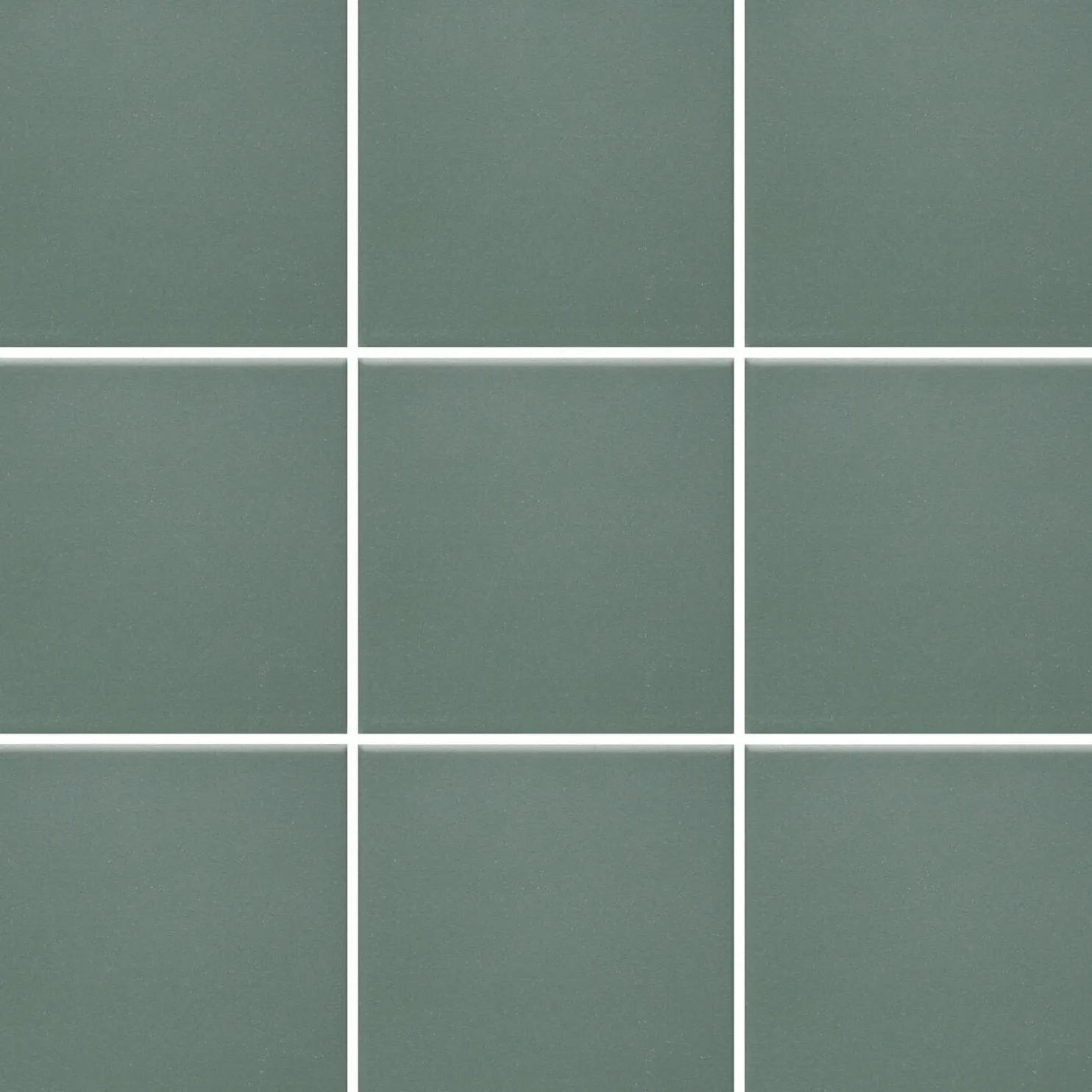 Lattialaatta Pukkila Natura Tummanvihreä himmeä sileä 96x96 mm lasikuituverkossa