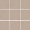 Lattialaatta Pukkila Natura Vanha Roosa himmeä sileä 96x96 mm lasikuituverkossa
