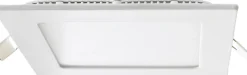 LED alasvalo FTLIGHT Slim Style High Power Square, 9W, IP22, eri vaihtoehtoja