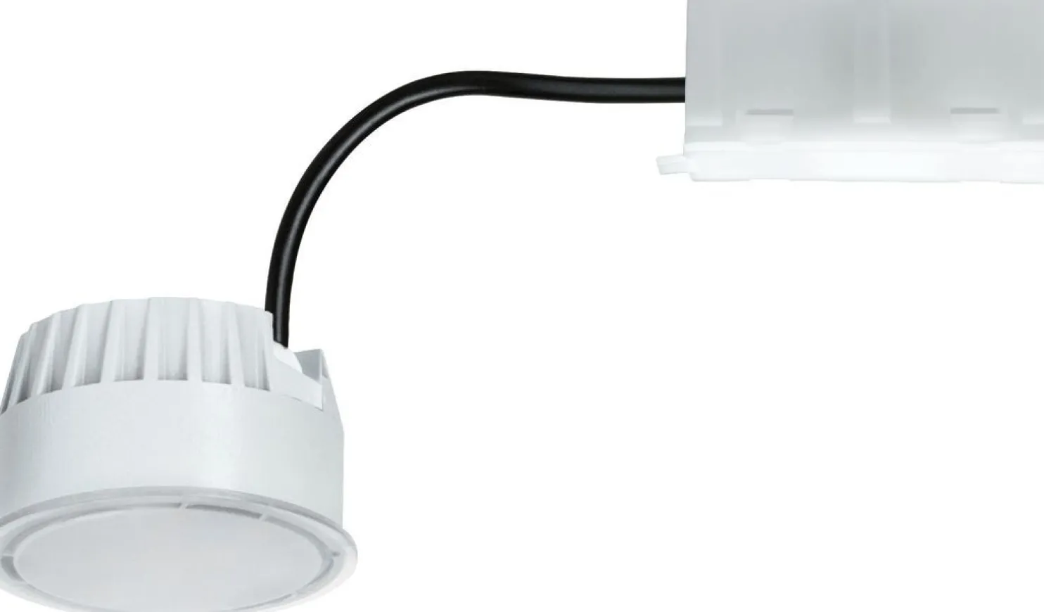 LED-alasvalo Paulmann Base Coin, 51mm, 5W, 370lm, 3000K, himmennettävä, opaali