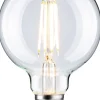 LED-filamenttilamppu Paulmann Globe, G95, E27, 806lm, 7.5W, 2700K, himmennettävä, kirkas