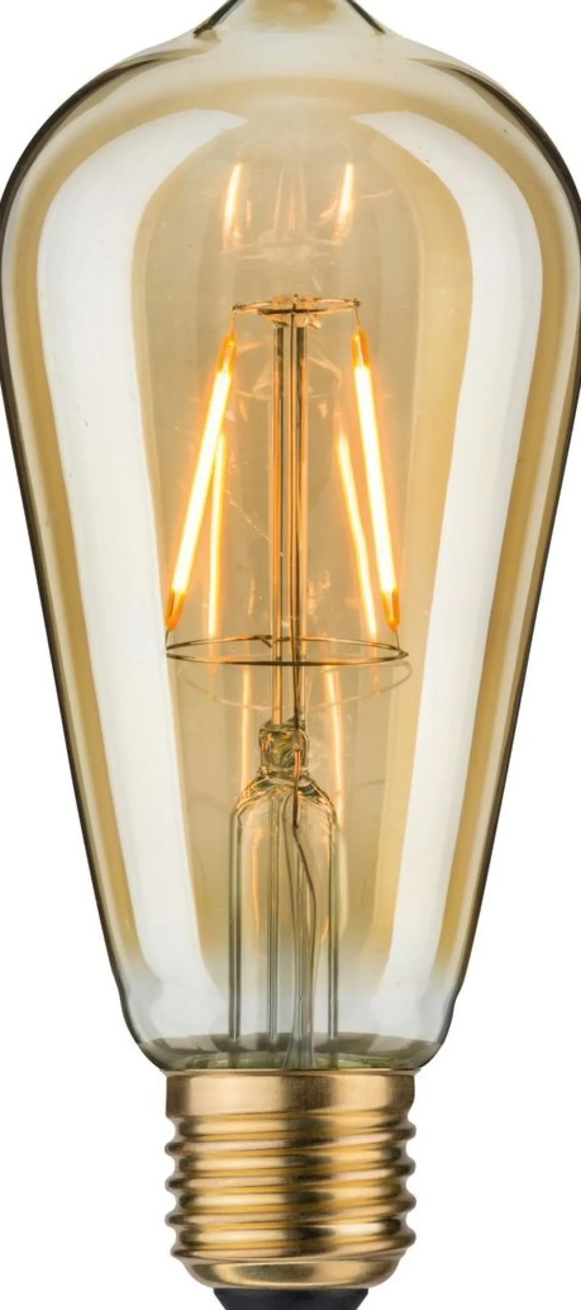 LED-filamenttilamppu Paulmann Corn Rustika, E27, 150lm, 2.7W, 1800K, kulta