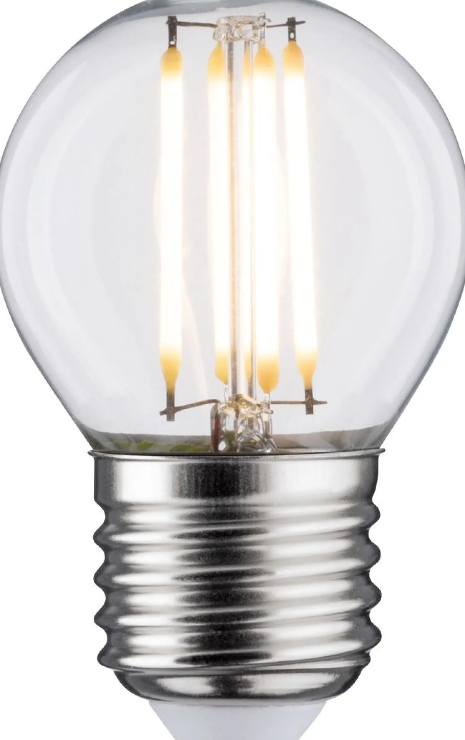 LED-filamenttilamppu Paulmann Drop, E27, 470lm, 5W, 2700K, kirkas