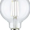 LED-filamenttilamppu Paulmann Globe, G95, E27, 806lm, 7W, säädettävä värilämpötila, kirkas