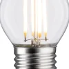 LED-filamenttilamppu Paulmann Drop, E27, 470lm, 4.8W, 2700K, himmennettävä, kirkas