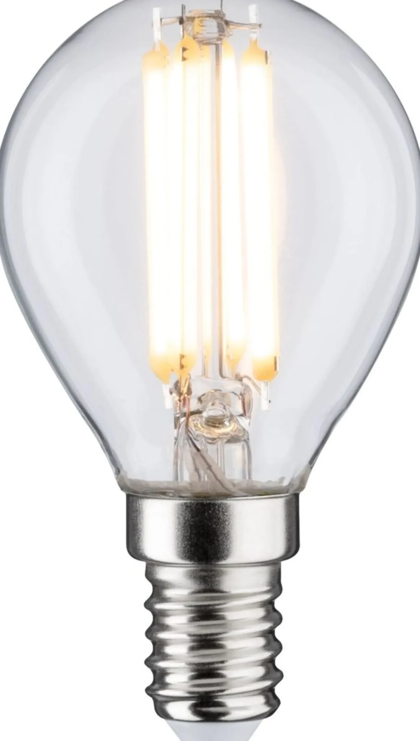 LED-filamenttilamppu Paulmann Drop, E14, 806lm, 6.5W, 2700K, kirkas