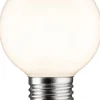 LED-filamenttilamppu Paulmann Globe, G60, E27, 780lm, 7W, 2700K, himmennettävä, opaali