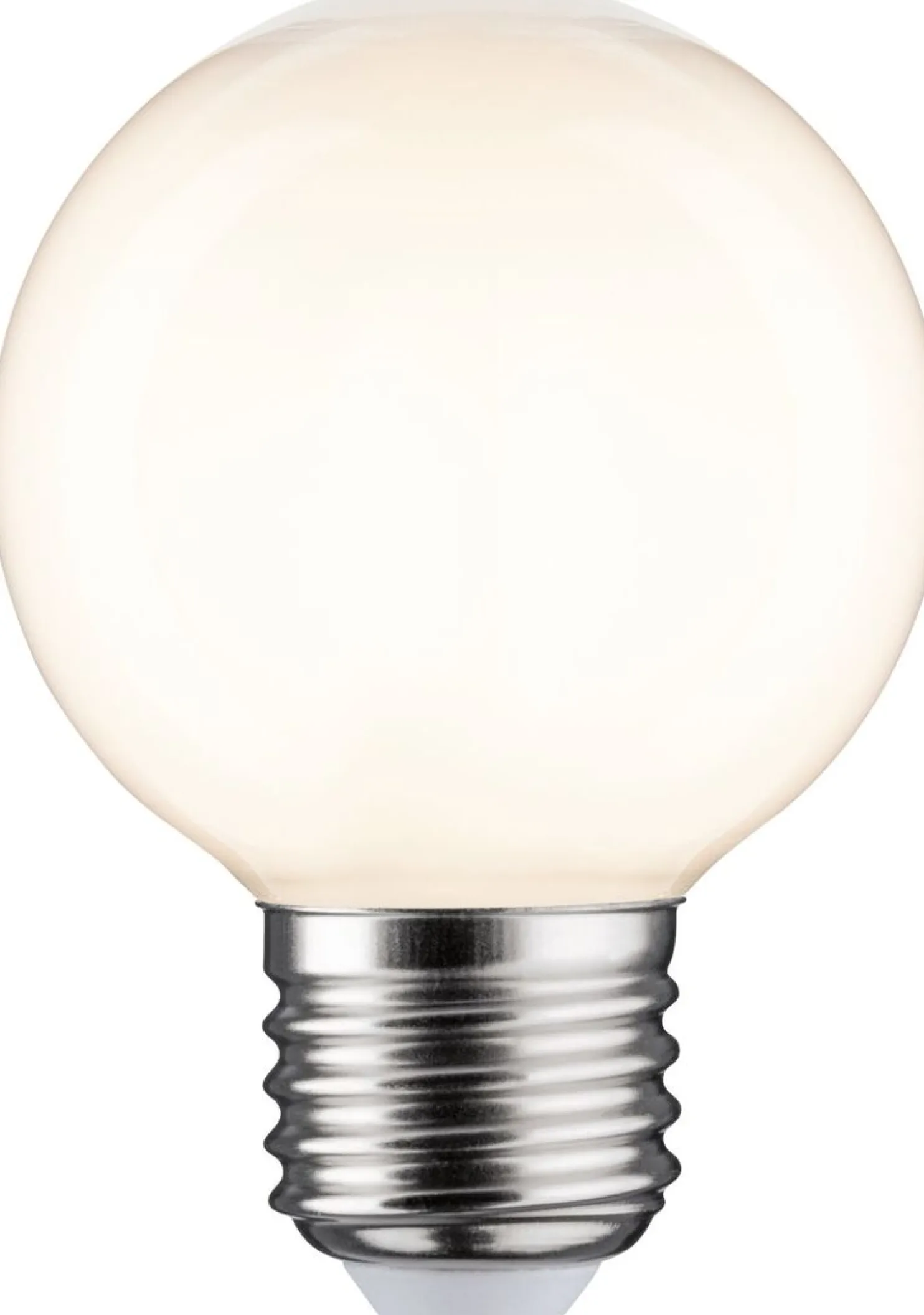 LED-filamenttilamppu Paulmann Globe, G60, E27, 780lm, 7W, 2700K, himmennettävä, opaali