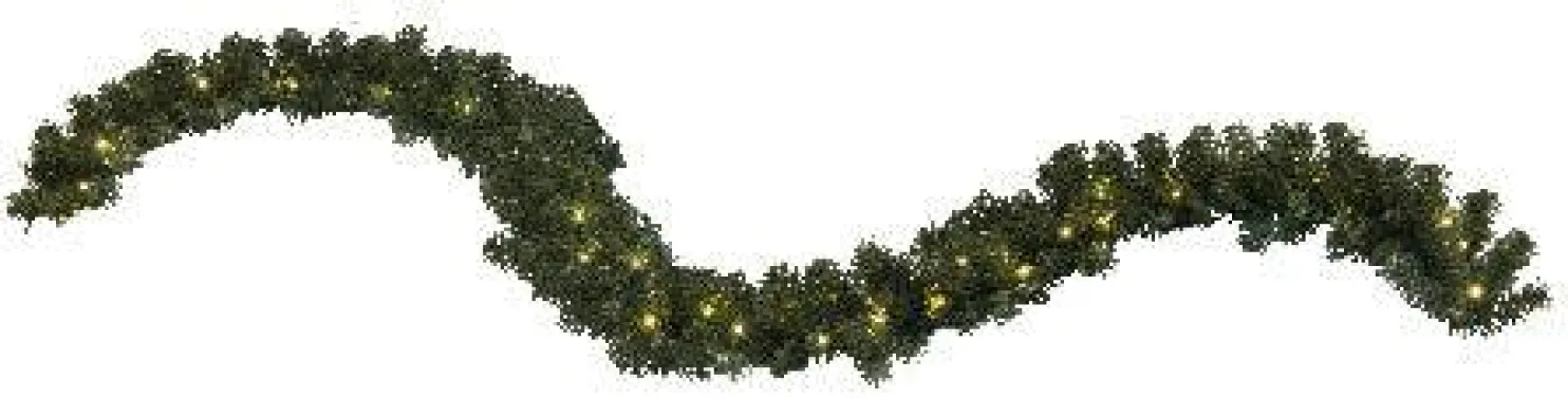 LED-havuköynnös Star Trading Ottawa IP44 270 cm vihreä