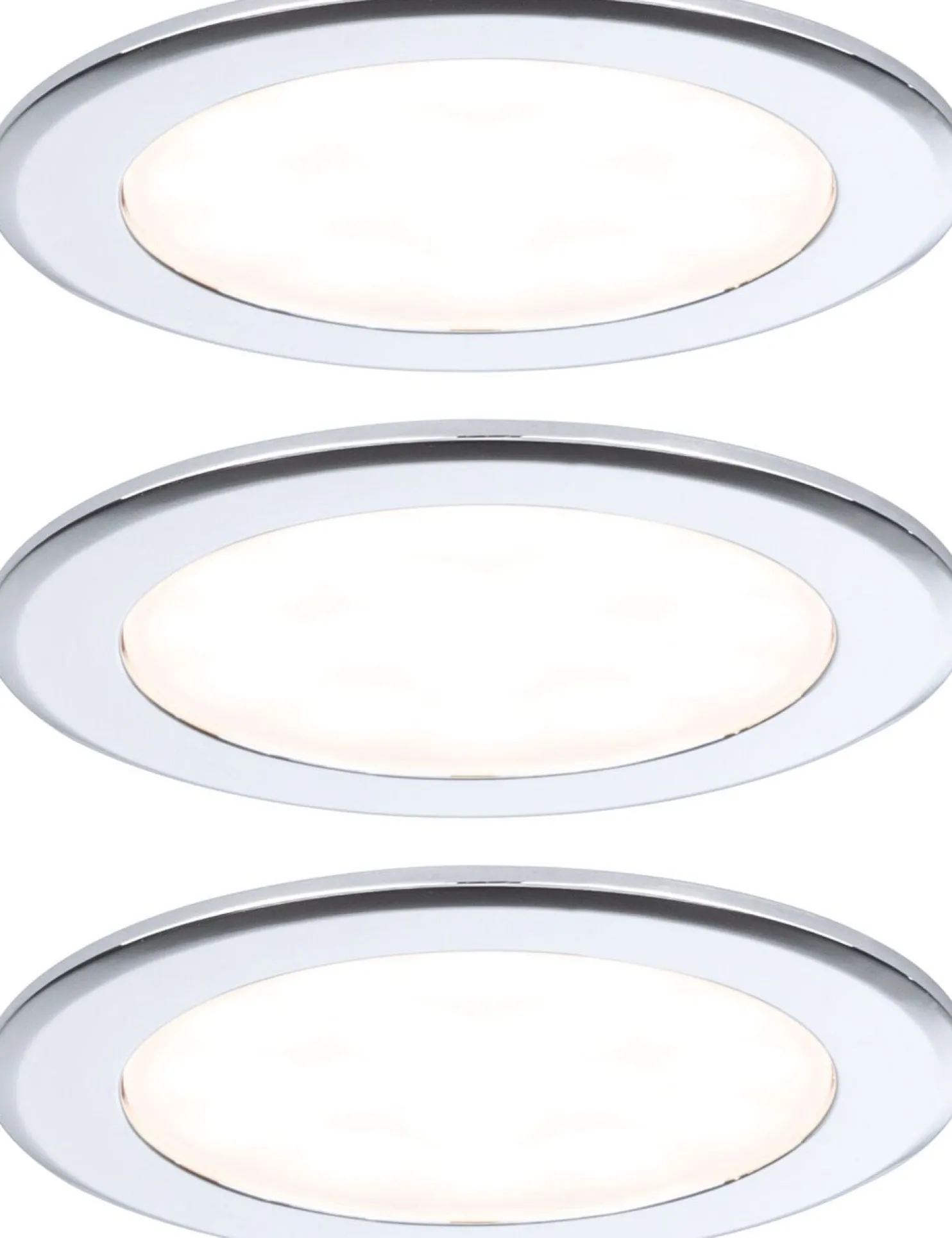 LED-kalustevalaisin Paulmann Ø65mm upotettava 2.5W 180lm, 3kpl/pkt, eri vaihtoehtoja