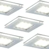 LED-kalustevalaisinsetti Limente LED-Vita 10 5x4.2W 24V kromi