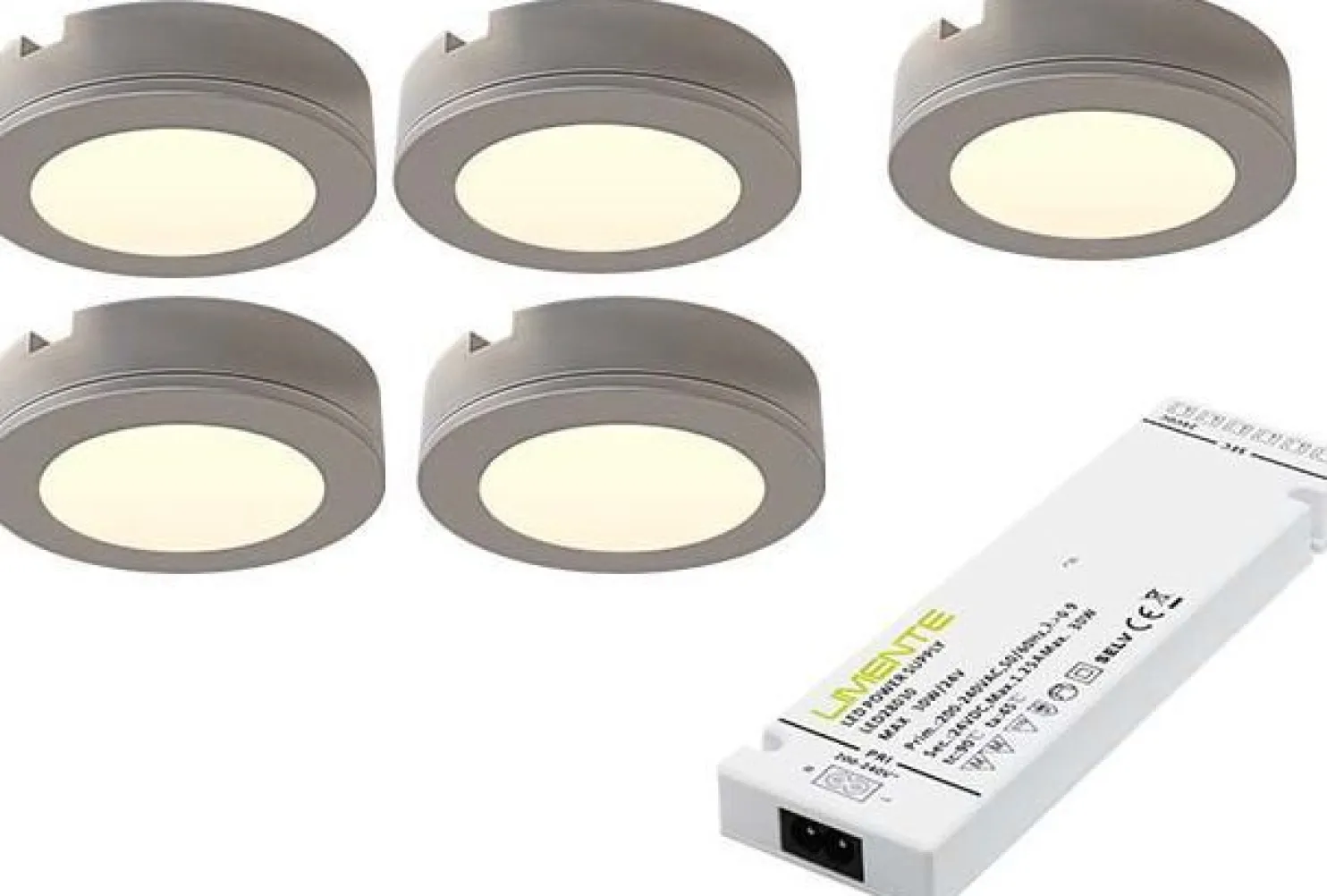 LED-kalustevalaisinsetti Limente LED-LENOX, 3000K, eri vaihtoehtoja