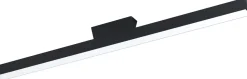 LED-Kattovalaisin Eglo connect.z Simolaris-Z musta RGBW eri kokoja