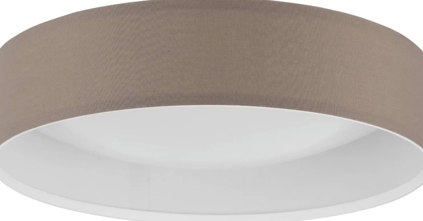 LED-Kattovalaisin Eglo Pasteri Ø32cm ruskeanharmaa