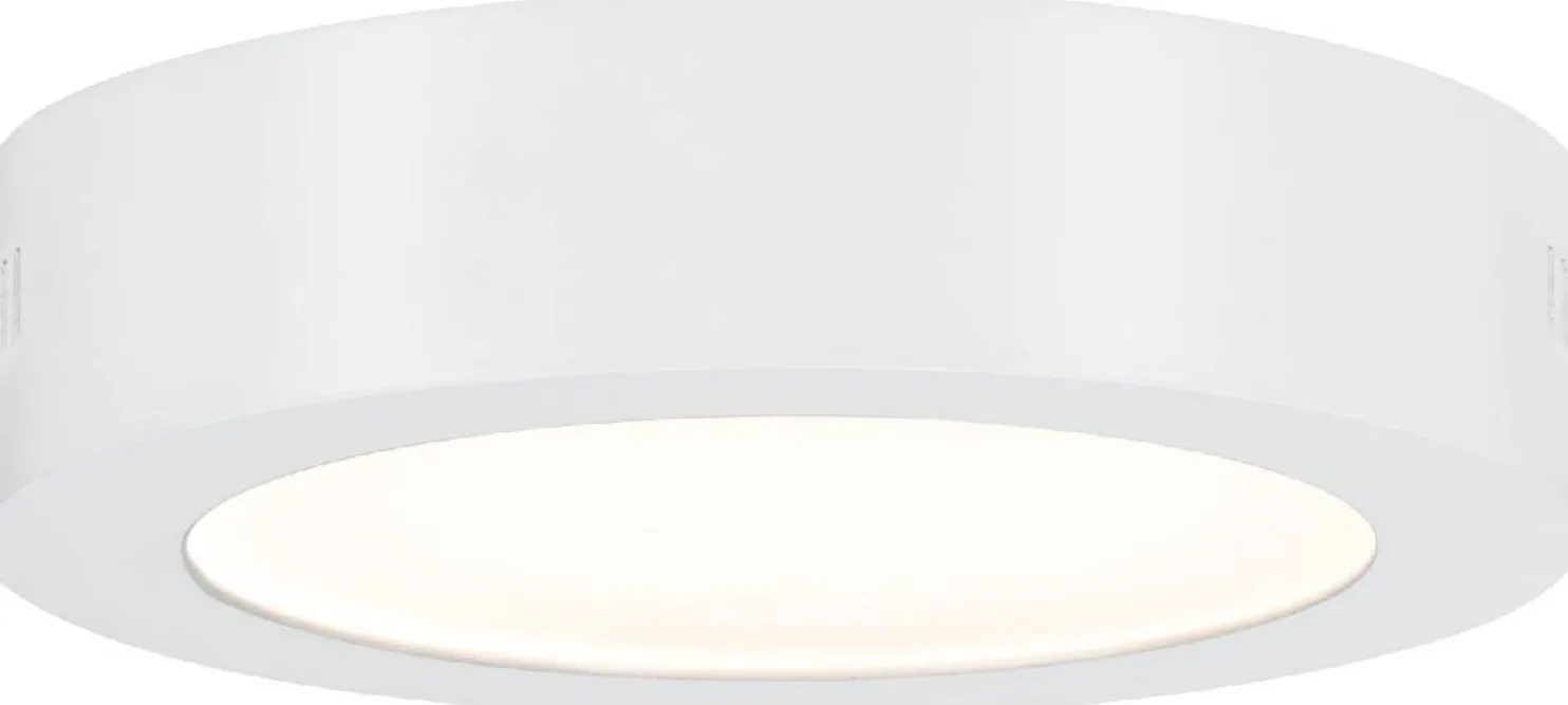 LED-kattovalaisin Paulmann Lunar 3000K Ø170mm valkoinen