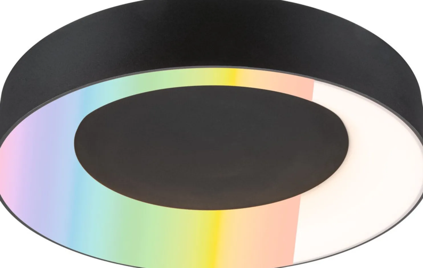 LED-kattovalaisin Paulmann Smart Home Zigbee 3.0 Casca, Ø40cm, IP44, RGBW+, 1750lm, 230V, 20W, himmennettävä