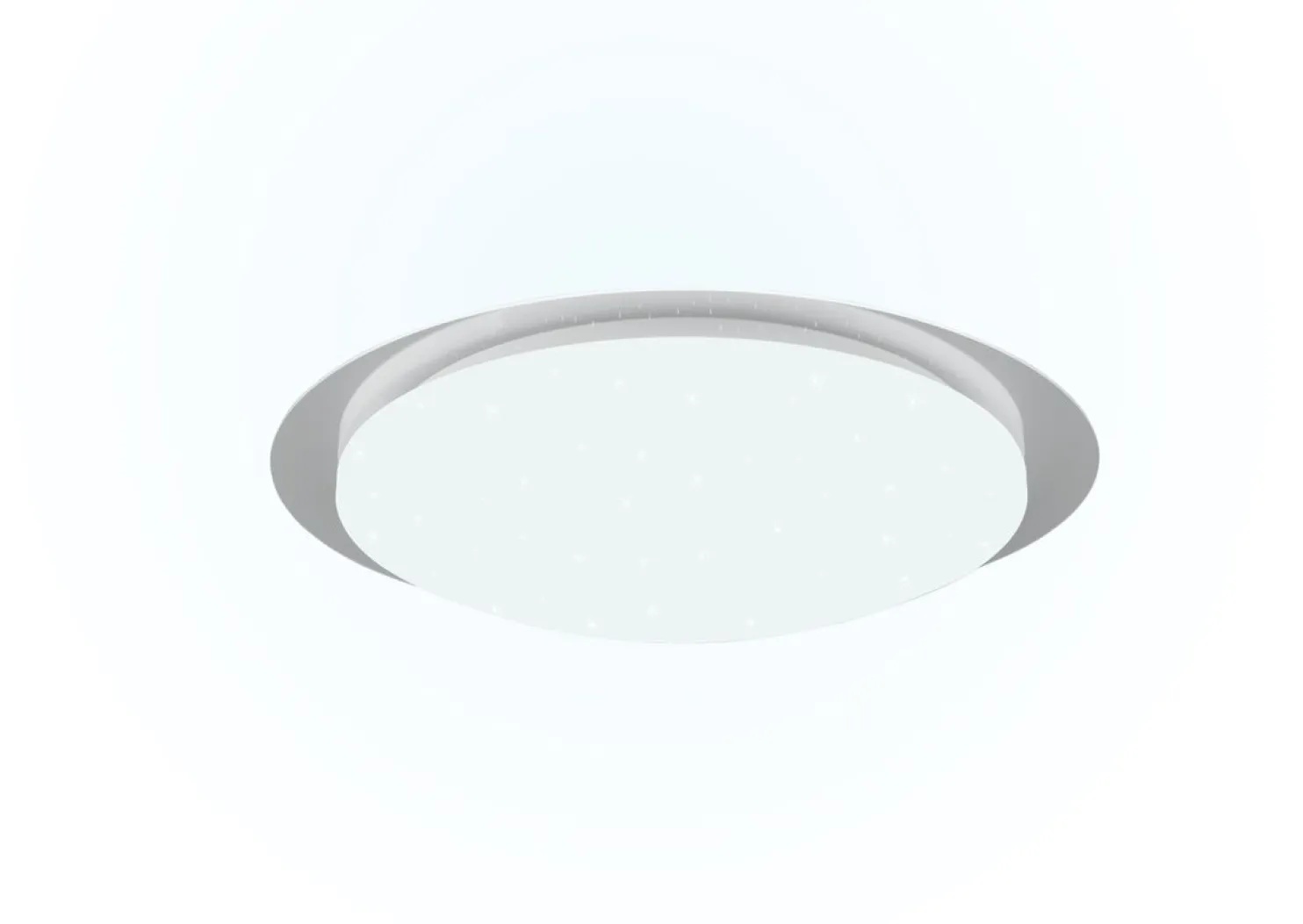 LED-kattovalaisin Trio Frodeno H2O RGBW IP44 48 cm kirkas + kaukosäädin
