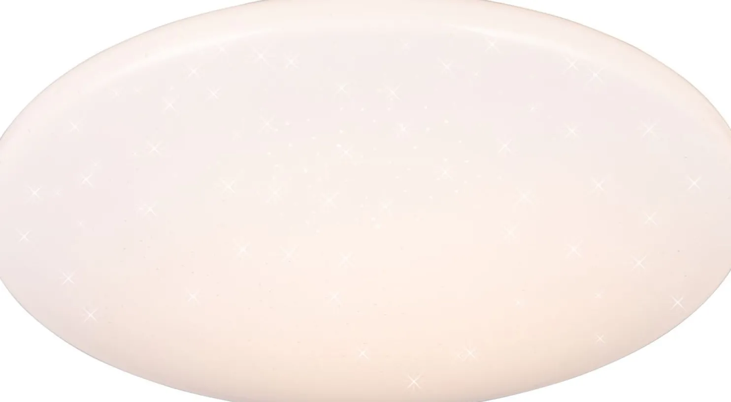 LED-kattovalaisin Trio Pollux Starlight 37cm liike- ja hämärätunnistin valkoinen