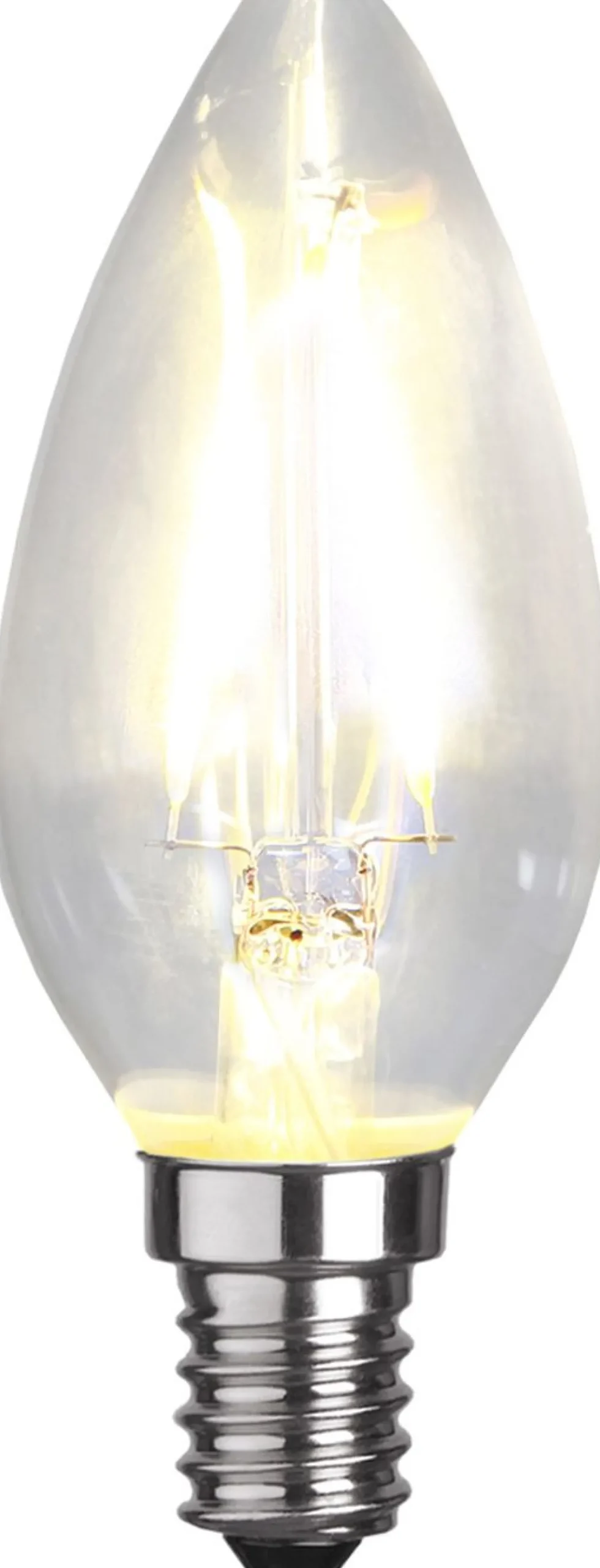 LED-kynttilälamppu Star Trading 352-07-1 Ø35x95mm E14 kirkas 1.5W 2700K 150lm