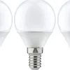 LED-lamppu Paulmann Drop, E14, 470lm, 5.5W, 2700K, opaali, 3kpl