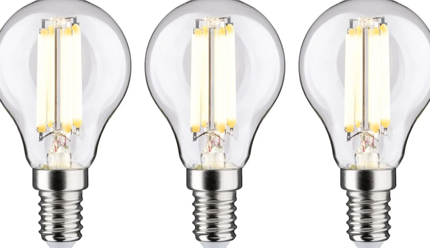 LED-lamppu Paulmann Eco-Line Filament E14 82mm 525lm 2.5W kirkas, eri vaihtoehtoja