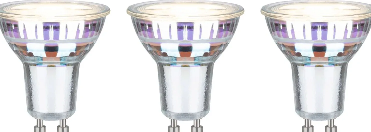LED-lamppu Paulmann Eco-Line GU10 450lm 2.5W hopea, eri vaihtoehtoja