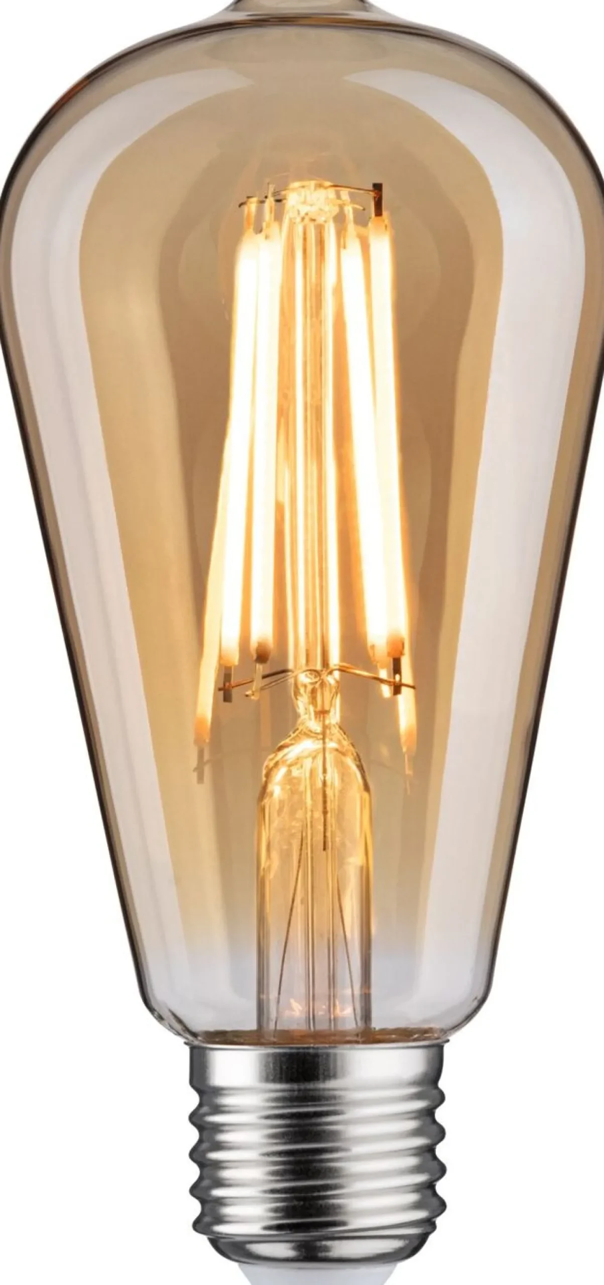 LED-lamppu Paulmann 1879 Filament Rustika E27 470lm 6W 1800K 3-Step-Dim himmennettävä kulta
