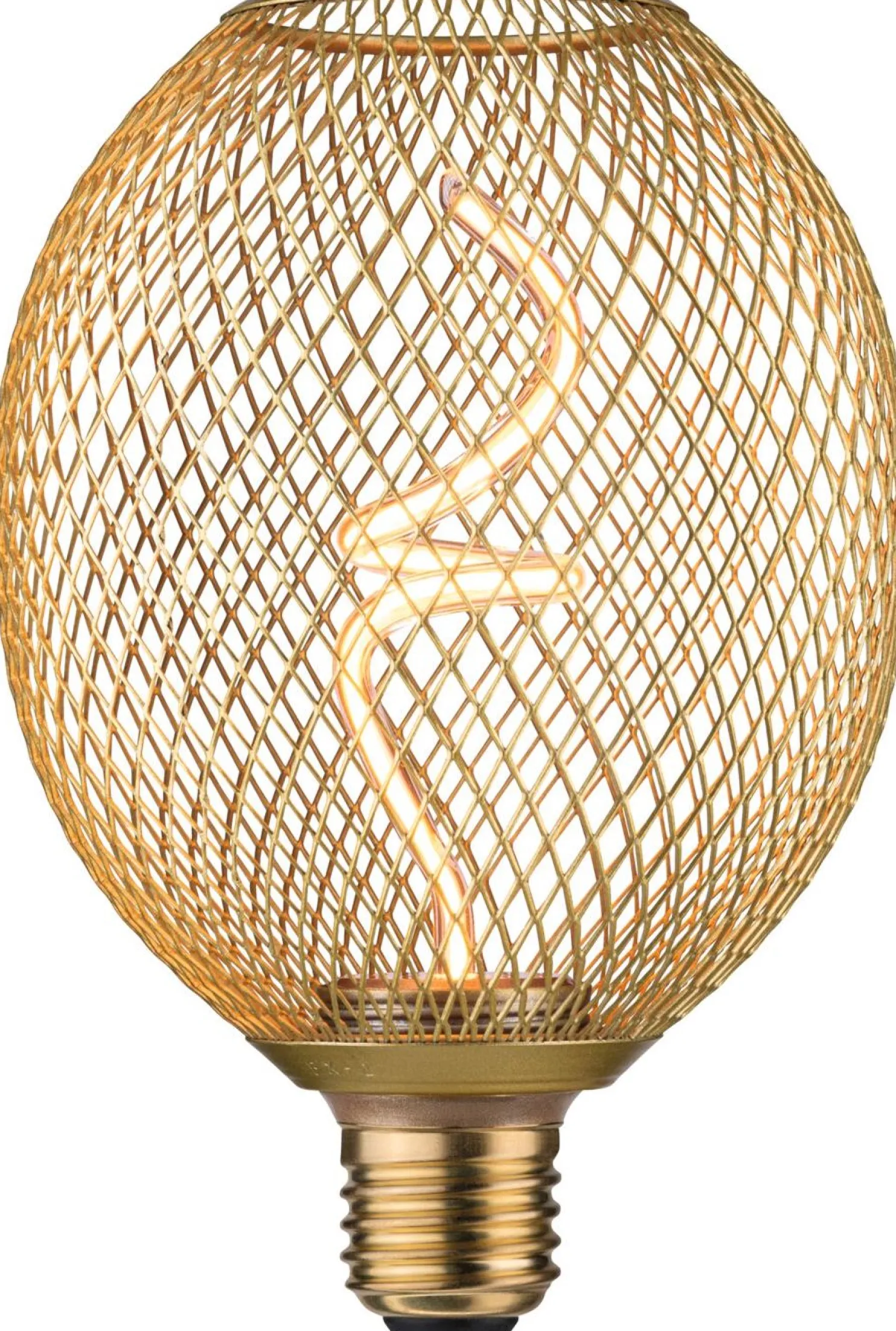LED-lamppu Paulmann Metallic Glow Standard E27 4W 1800K himmennettävä