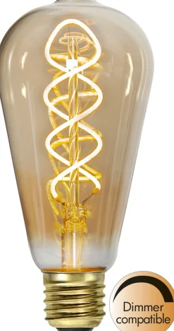 LED-lamppu Star Trading Decoled 354-43-3 Ø64x140mm E27 meripihka 3.2W 2100K 160lm