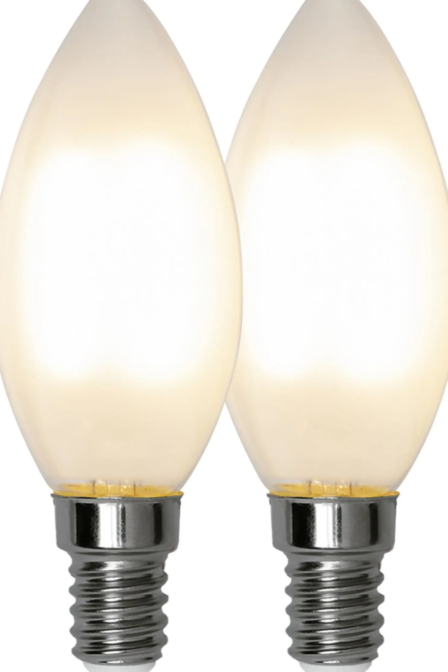 LED-lamppu Star Trading Frosted Filament 339-01, Ø35x97, E14, C35, 2.5W, 2700K, 250lm, 2kpl