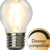 LED-lamppu Star Trading 351-24-1 Ø45x78mm E27 kirkas 4.2W 2700K 470lm