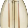 LED-lamppu Trio E14 filament liekki 4W 400lm 2700K ruskea switch dimmer