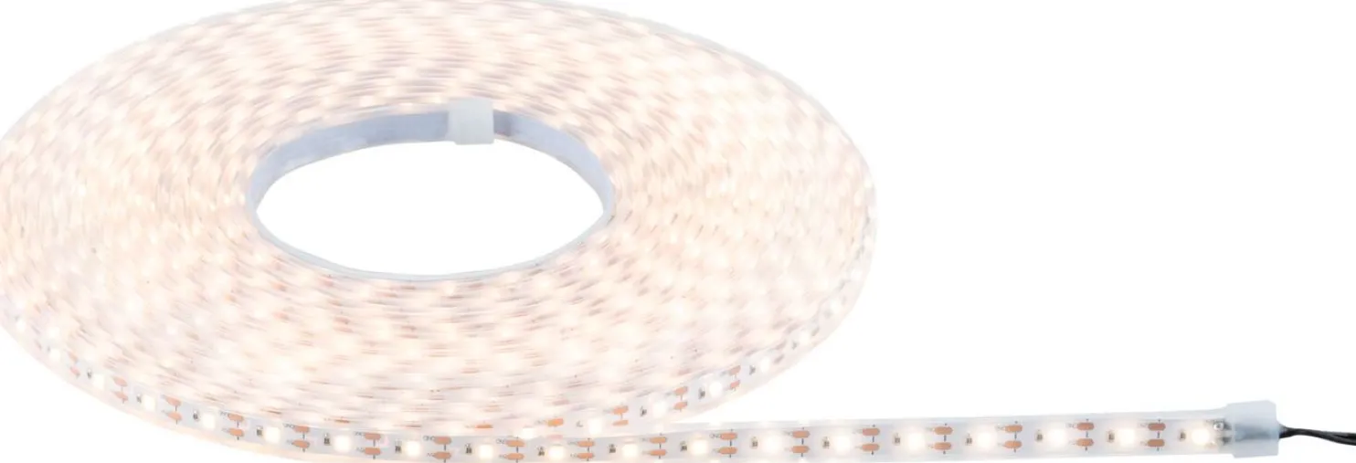LED-nauha Paulmann Solar aurinkokenno IP44 3000K kaukosäädin, eri pituuksia