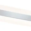 LED-peilivalaisin Paulmann Lukida, IP44, 3000K, 650lm, 9W, kromi/valkoinen