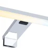 LED-peilivalaisin Paulmann Selo, IP44, säädettävä värilämpötila, kromi