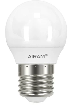 LED-pienkupulamppu Airam Pro P45 830, E27, 3000K, 470lm