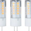 LED-pistokantalamppu Paulmann Pin Base, G4, 300lm, 3W, 2700K, kirkas, 3kpl